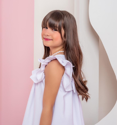 Vestido Branco Infantil Hadassa - loja online