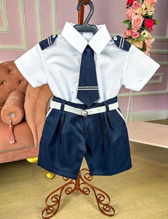 Conjunto Temático Marinheiro/Piloto Bebê wk