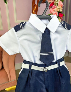 Conjunto Temático Marinheiro/Piloto Bebê wk - comprar online