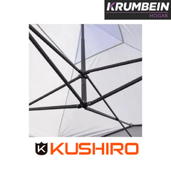 GAZEBO KUSHIRO PLEGABLE ACERO GZACEBL01 3 X 3 M - comprar online