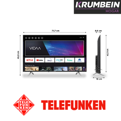 TELEVISOR LED 32" TELEFUNKEN TK3223H5 FHD VIDAA - comprar online