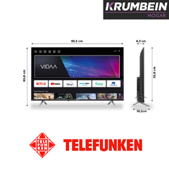 TELEVISOR LED 43" TELEFUNKEN TK4323FH5 FHD VIDAA - comprar online