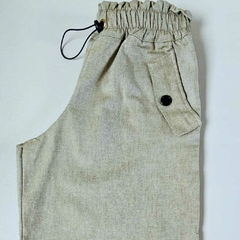 calça cargo bolsos utilitario nas laterais verde - comprar online