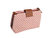 Necessaire Luna Rosa com bolinha Cru - comprar online