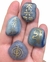 Conjunto Cristais Reiki Usui - Quartzo Azul