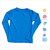 Camiseta Proteção Solar UV 50 - Azul claro - comprar online