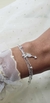 Pulsera Madison-Acero Blanco Flech