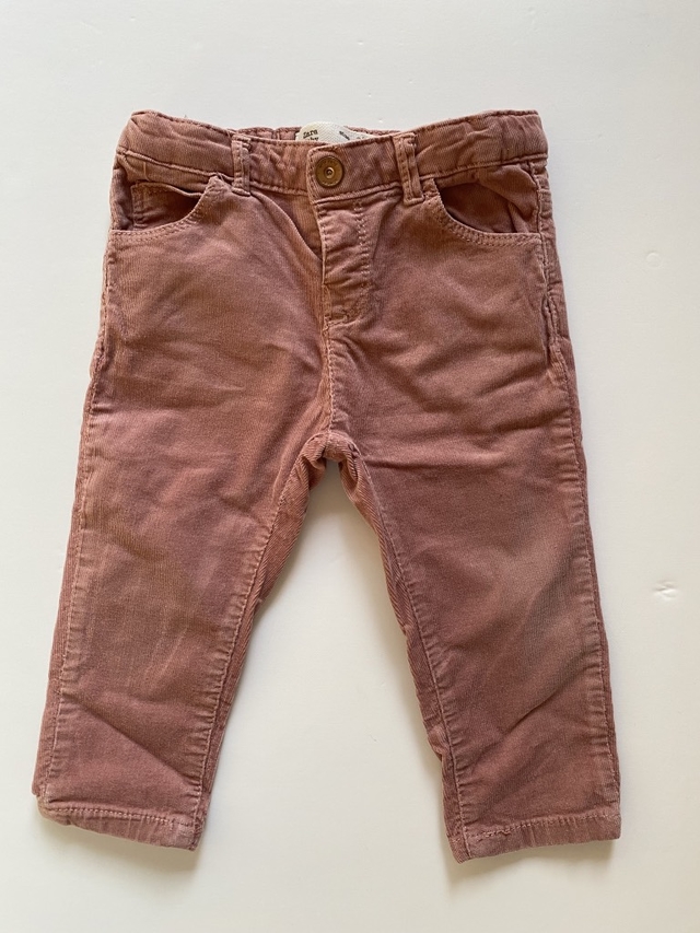 Zara - Pantalon de Corderoy (t:9-12Meses)