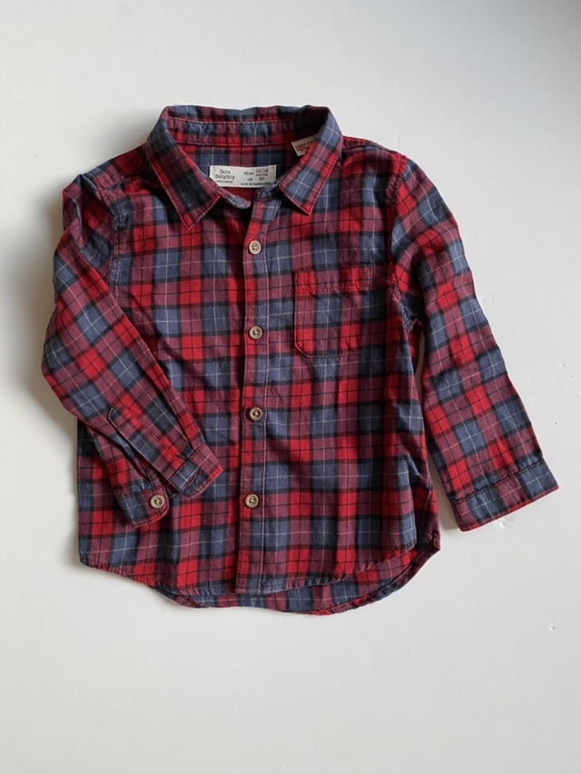 Zara - camisa invierno  (T:12-18Meses)