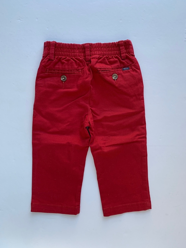Polo Ralph Lauren- Pantalon de gabardina (T:12M) - comprar online