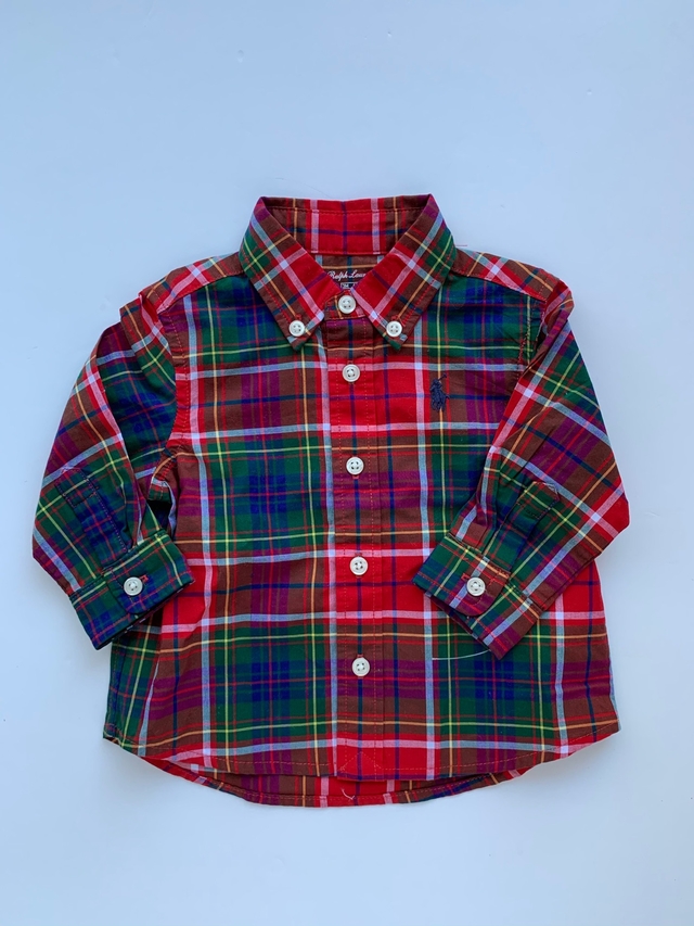 Polo Ralph Lauren - camisa M/L (T:3M)