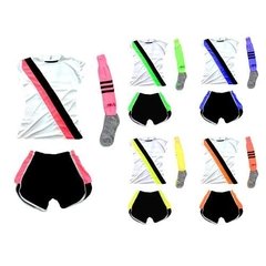 Conjunto Femenino Hockey, Fútbol: Camiseta, Short Y Medias - comprar online