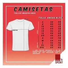 Camiseta Sublimación Digital: Fútbol, Basquet, Volley - tienda online
