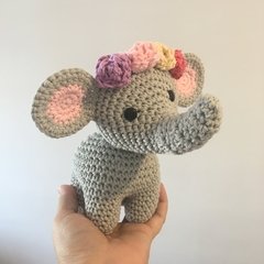 Elefante con flores - comprar online