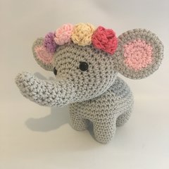 Elefante con flores - tienda online