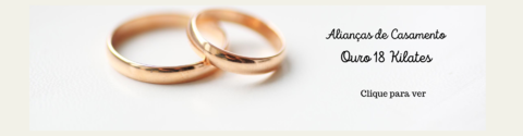 Imagem do banner rotativo Laço Dourado | A casa das alianças | Alianças de casamento, anel de compromisso, anel de formatura em aço, prata e ouro | Relógios