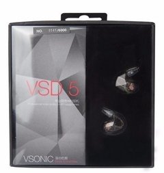 Fone Som Profissional Bass Hifi Vsonic Vsd5 Monitor In-ear