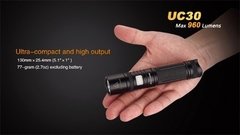 Lanterna Fenix Original Uc30 960 Lumens Recarregável - loja online