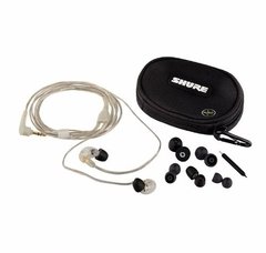 Fone Ouvido Monitor Palco Retorno Shure Se215 Transparente - TUDO PRA MULTIMIDIA