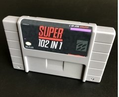 Fita Cartucho Multi Jogos Super Nes Nintendo Famicon 102 Em 1