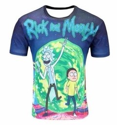 Camiseta Rick And Morty Seriado Séries Cartoon Linda Estampa