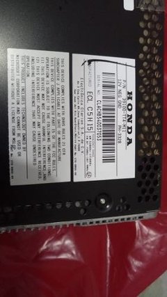 Rádio Cd/mp3 Player Original Honda New Civic 2012/13/14/15/6 - TUDO PRA MULTIMIDIA