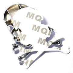 Imagem do Emblema Adesivo Caveira Grande Skull 3d Carro Moto Metal