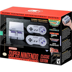 Mini Console Super Nintendo Classic Edition + 2 Controles + 21 Jogos