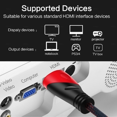 Cabo hdmi banhado a ouro, para hdtv, cabo comutador, ps3/4, 1.4 m, 1m, 3m, 5m, 10m, 15m - loja online