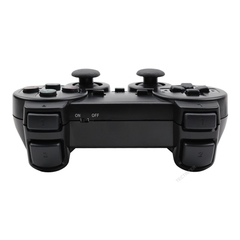Controle sem fio para playstation 2, joystick dupla vibração, choque, usb, pc, controle de jogos - comprar online