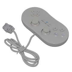 Imagem do Para nintendo wii clássico com fio controlador de jogo joystick gamepad para nintendo wii controlador clássico