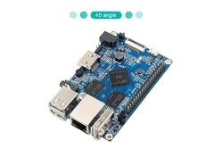 Imagem do Cor laranja pi pc 1gb h3 quad-core, suporte android, diodo emissor de imagem bocal para computador