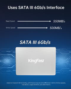 Kingfast ssd 1tb 2.5 ssd 480gb 512gb 2tb hd ssd 1 tb 2 tb ssd sata 3 500gb disco rígido de estado sólido interno para o desktop do portátil - TUDO PRA MULTIMIDIA