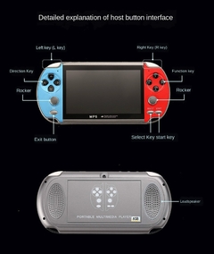 Imagem do Máquina portátil de videogame retrô para jogos, mini máquina eletrônica para vídeo game e videogame