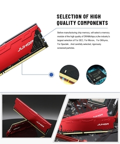 Ram ddr3 da memória do desktop de juhor memoria 4gb 8gb 1600mhz 1866mhz novos ram de dimm ddr3 com dissipador de calor - TUDO PRA MULTIMIDIA