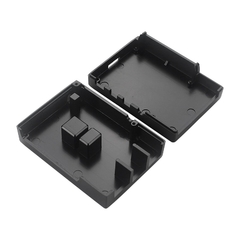 Case de liga de alumínio para raspberry pi 4b/3b, revestimento armadura de 4 cores com dissipador de calor para raspberry pi 4b/3b na internet