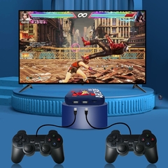 Console de jogo de caixa de arcada para ps1/nds/n64/dreamcast/naomi 64gb mini console retro 4k hd display na tv embutido retro 33000 + jogos - loja online