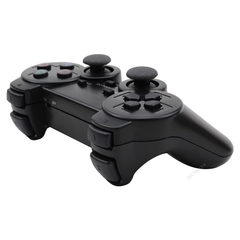 Controle sem fio para playstation 2, joystick dupla vibração, choque, usb, pc, controle de jogos