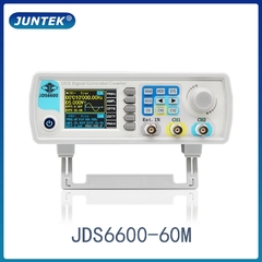 Juntek-gerador de sinal de 60mhz, função dds, controle digital, medidor de frequência de canal duplo, gerador de forma de onda arbitrária