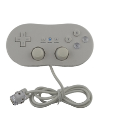 Para nintendo wii clássico com fio controlador de jogo joystick gamepad para nintendo wii controlador clássico - loja online