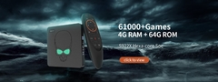 Console super retro x pro 4k hd da tevê de wifi consolas de jogos de vídeo para ps1/psp/n64/dc com 50000 + jogos com controladores sem fio de 2.4g na internet