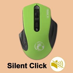 Rato sem fio do computador usb rato ergonômico silencioso 2000 dpi óptico mause gamer sem fio camundongos para computador portátil