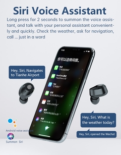 Novo modelo privado tws bluetooth fone de ouvido sem fio binaural esportes mini oem impermeável in-ear 5.1 - loja online