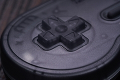 Imagem do 8bitdo sn30 2.4g gamepad sem fio para snes/sfc originais (sn/sf/edição transparente)-super nes