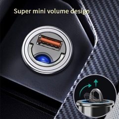 Carregador usb para celular, carregador rápido para carro, usb 4.0 qc4.0 qc3.0 qc scp 5a pd tipo c 30w carregador de celular iphone xiaomi - comprar online