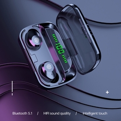 Novo modelo privado tws bluetooth fone de ouvido sem fio binaural esportes mini oem impermeável in-ear 5.1 - comprar online