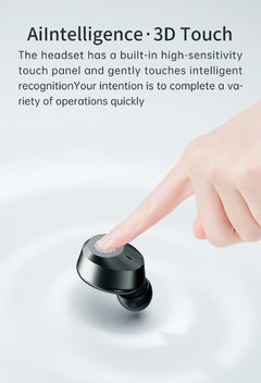 Novo modelo privado tws bluetooth fone de ouvido sem fio binaural esportes mini oem impermeável in-ear 5.1
