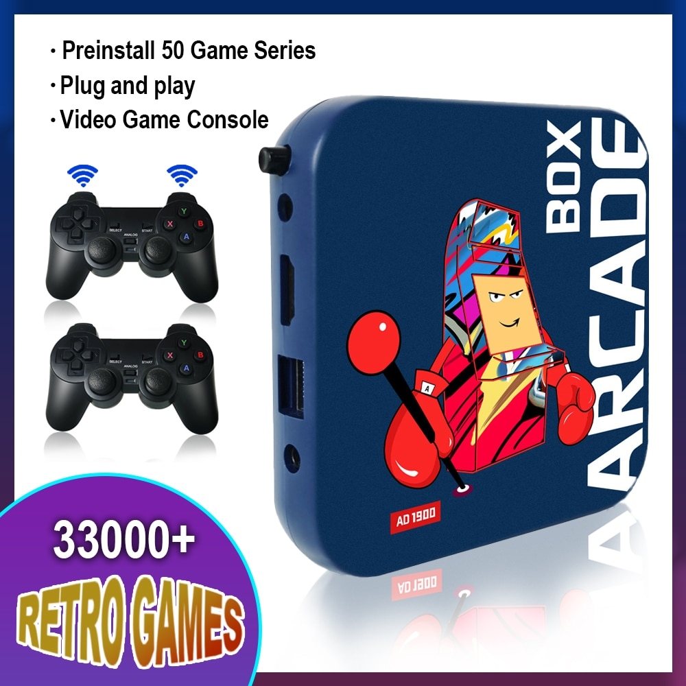 Console de jogo de caixa de arcada para ps1/nds/n64/dreamcast