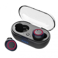 Y50 tws bluetooth fone de ouvido 5.0 sem fio ipx7 à prova dwaterproof água fones graves profundos verdadeiro sem fio estéreo esporte - TUDO PRA MULTIMIDIA