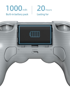 8bitdo pro 2 bluetooth gamepad controlador com joystick para nintendo switch, pc, macos, android, vapor e raspberry pi